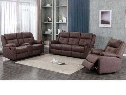 Casey Reclining 2RR Sofas W/Console