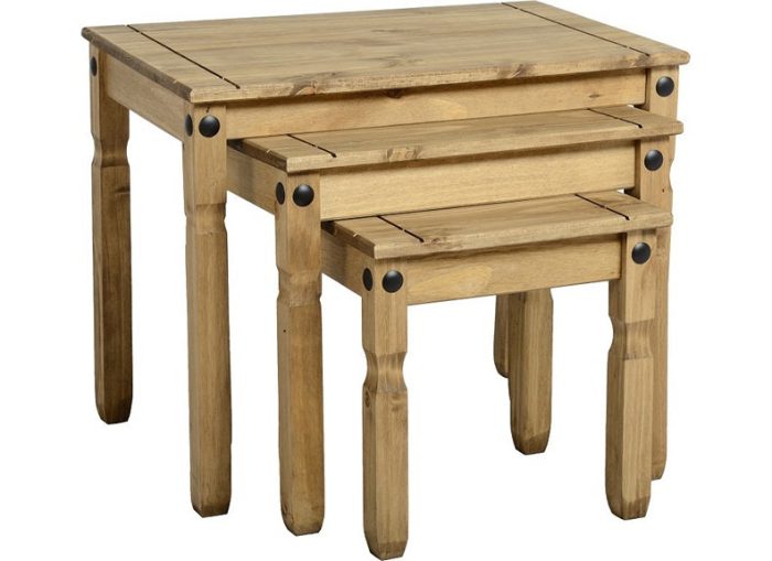 Corona Pine Nest Of Tables