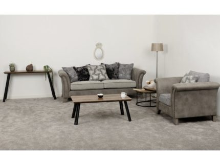 Grace Three Seat Sofa W/Scatter Cushions
