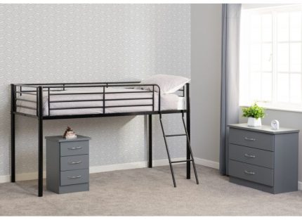 Kora Metal Mid Sleepers Bed