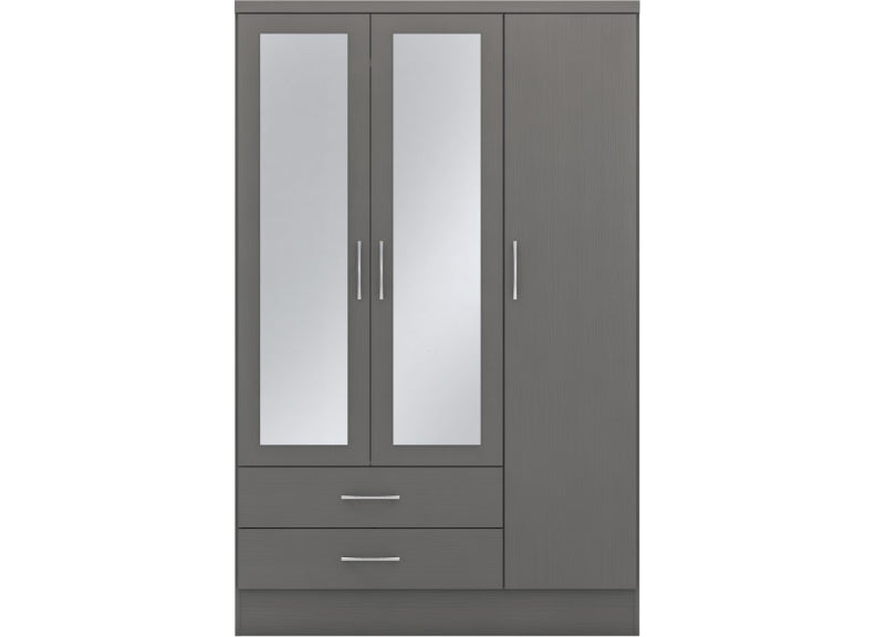 NEVADA-3-DOOR-2-DRAWER-WARDROBE-3D-EFFECT-GREY-2021-100-101-135-2-653x1024