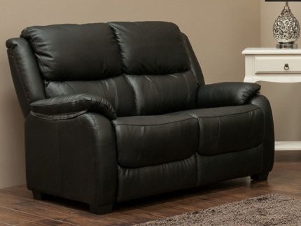 Parker Half-Leather Fixed Two Seat Sofas