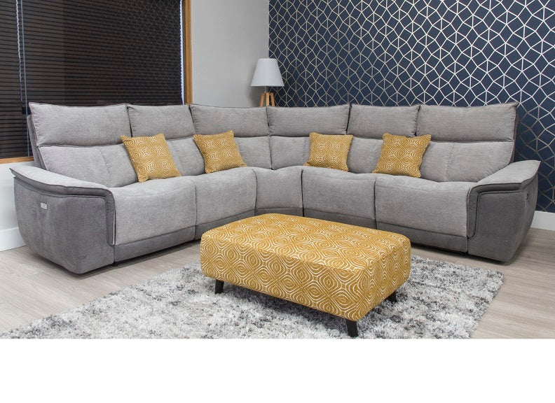 Poppy-Ochre-Footstool-Set