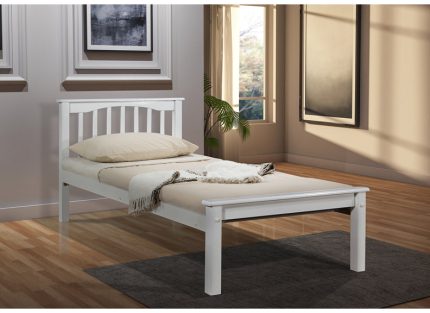 Sandra 3 ft Bed In White