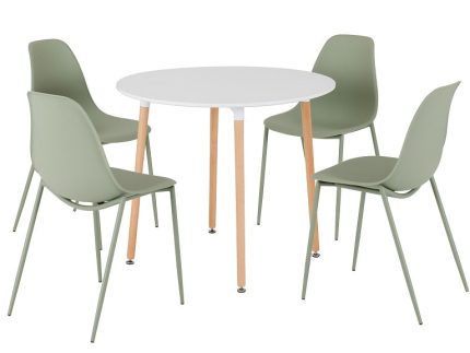 Lindon White Dining Table