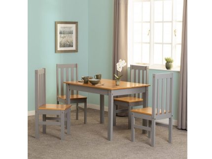 Ludlow Grey 1+4 Dining Set