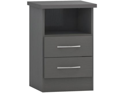 Nevada Full Grey Two Drawer Locker