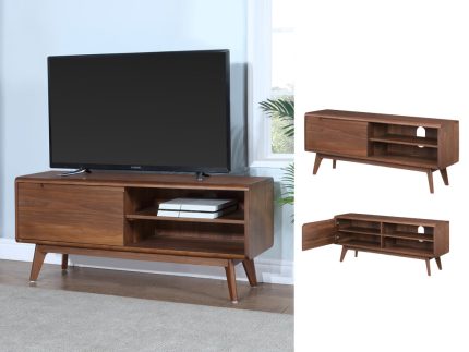Carrington Double TV/DVD Unit - Walnut