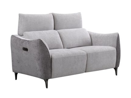 Hampshire Grey Fusion 2 Seater Electric Recliner