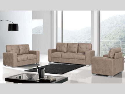 Hampton 3+1+1 Seater Suite - Taupe