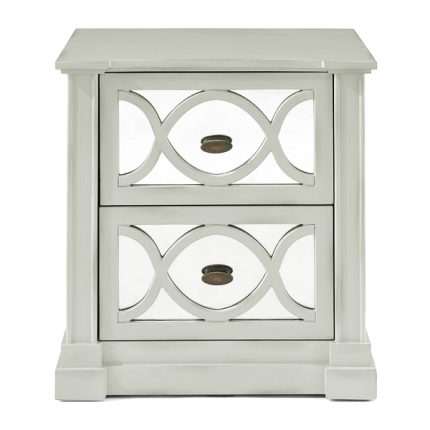 Modena 2 Drawer End Table