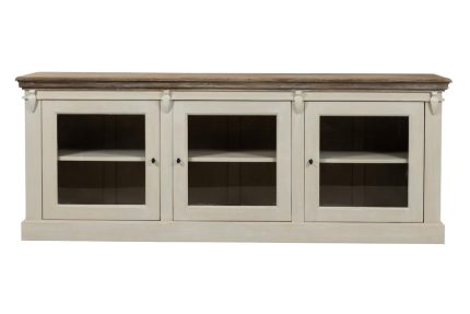 Cornwall Sideboard - Antique White/Oak Wash Top