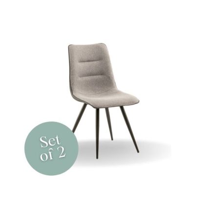 Nuna Dining Chair - Grey (Set of 2)