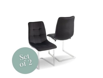 Ollie Dining Chair - Black (Set of 2) *special*
