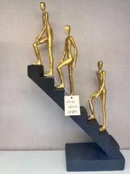 Climbing Stairs  Sculpture