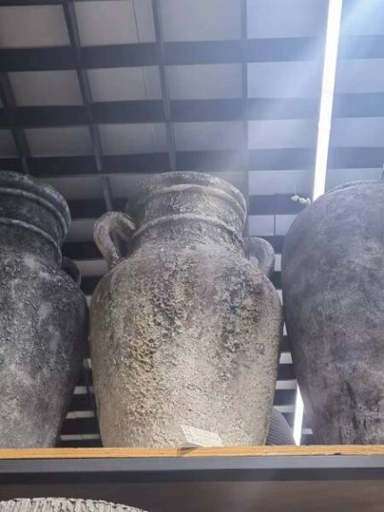 Rustic Ceramic Pot with Handles 3