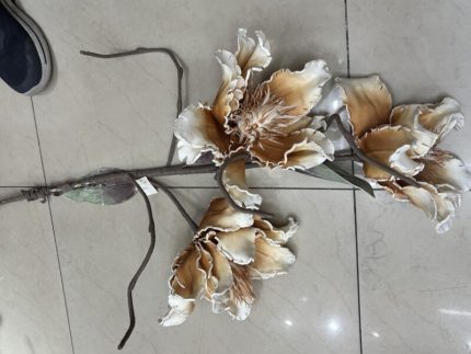 Flower 003 Rust (Set of 5)