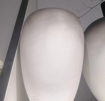 Ceramic Black and White Vase