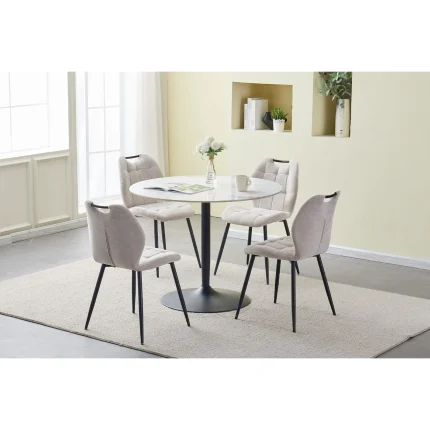 Alva Dining Chair - Charcoal (4/Box)