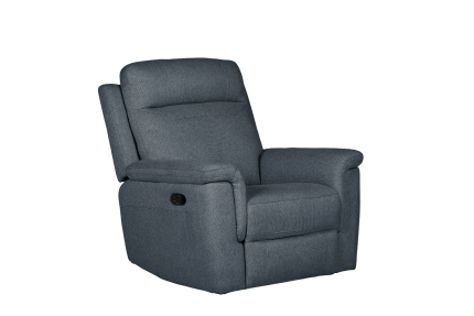 Bowie 1 Seater Manual Recliner - Azul (Nett)