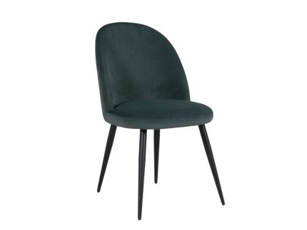 Gabi Dining Chair - Sage Black Legs