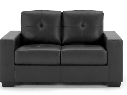 Gemona 2 Seater Fixed - Black (Nett)