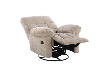Nellie Glider Swivel Recliner - Latte (Nett)