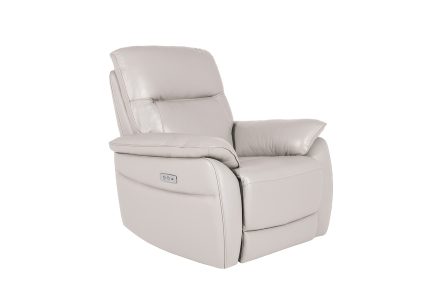 Nerano 1 Seater Electric Recliner - Cashmere (Nett)