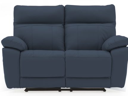 Positano 2 Seater Manual Recliner - Indigo (Nett)