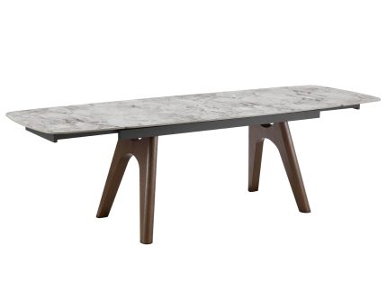 Valley Extending Dining Table Rectangle 1800/2600 -  Grey