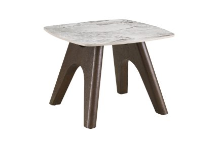 Valley Lamp Table - Grey