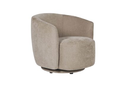 Bodhi Swivel Accent Chair - Natural (Nett)
