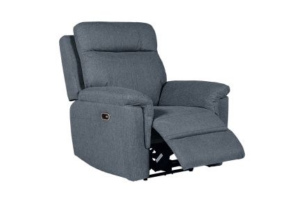 Bowie 1 Seater Electric Recliner - Azul (Nett)