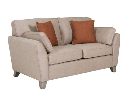 Cantrell 2 Seater Fixed - Biscuit (Nett)