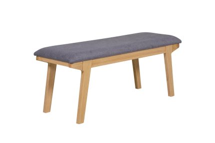 Cooper Dining Bench - Grey (Nett)