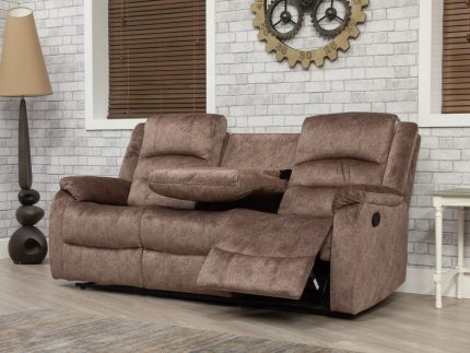 WILLOW SAND - FULL FABRIC 3RR DROP TABLE