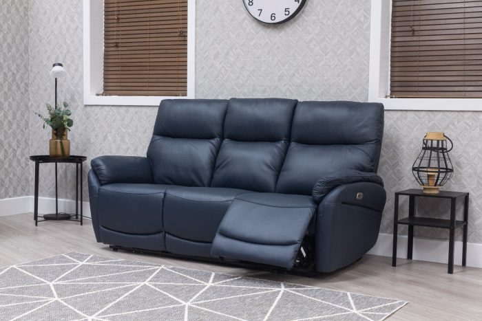 TORINO NAVY - HALF LEATHER 3RR POWER