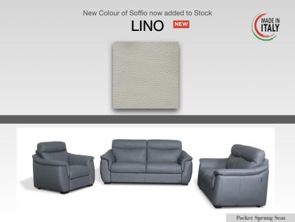 Soffio 3 Seater Fixed - Lino