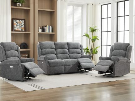 Regency 3+1+1 Electric Suite Anthracite