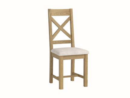 Dorchester Oak Cordoba Cross Back Chair