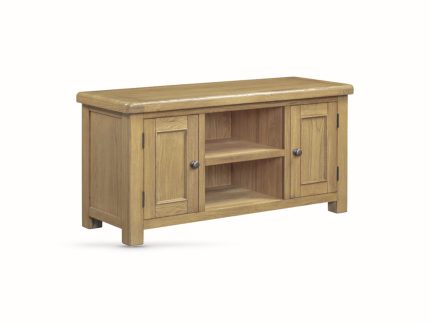 Dorchester Oak Medium TV Unit with 2 doors