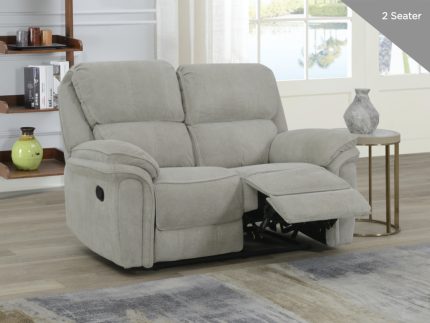 Westbury 2 Seater Manual Recliner Beige