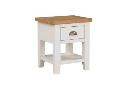 Mellor Lamp Table 1 Drawer - Cashmer (Nett)