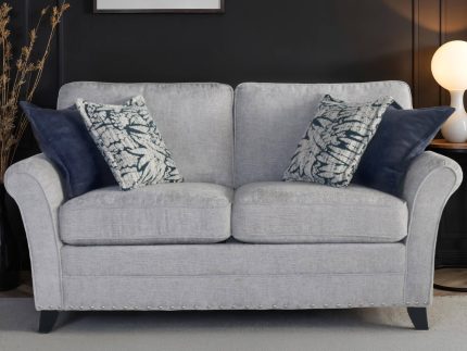 Pippa 2 Seater Fixed - Silver (Nett)
