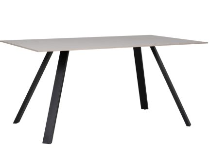 Quinn Dining Table 1600 - Taupe