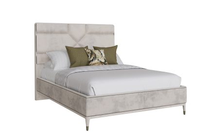 Diletta 5' Bed - Stone