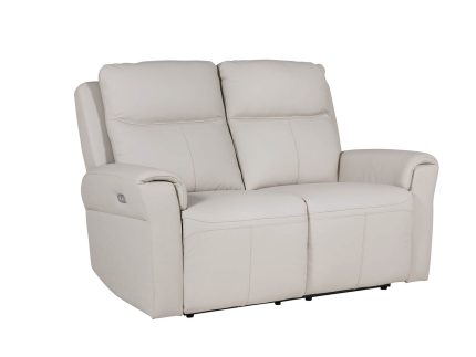 Russo 2 Seater Electric Recliner- Stone (Nett)