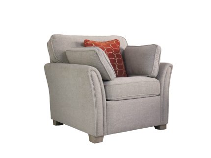 Winnie 1 Seater Fixed - Natural (Nett)