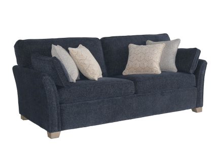 Winnie 3 Seater Fixed - Navy (Nett)