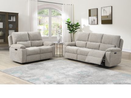 Knightsbridge 3+2 Electric Suite - Fossil